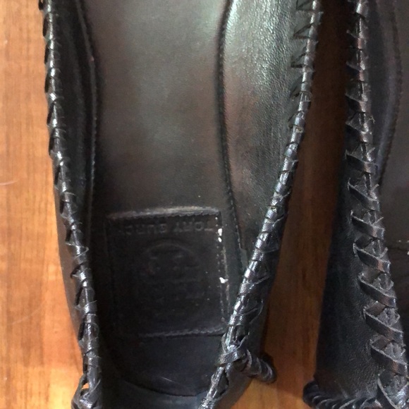 Tory Burch Black Flats size 9 - Picture 3 of 5
